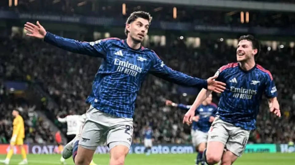 梦回欧冠决赛!哈弗茨替补登场20分钟一击致胜,柔和停球让哲凯赖什汗颜